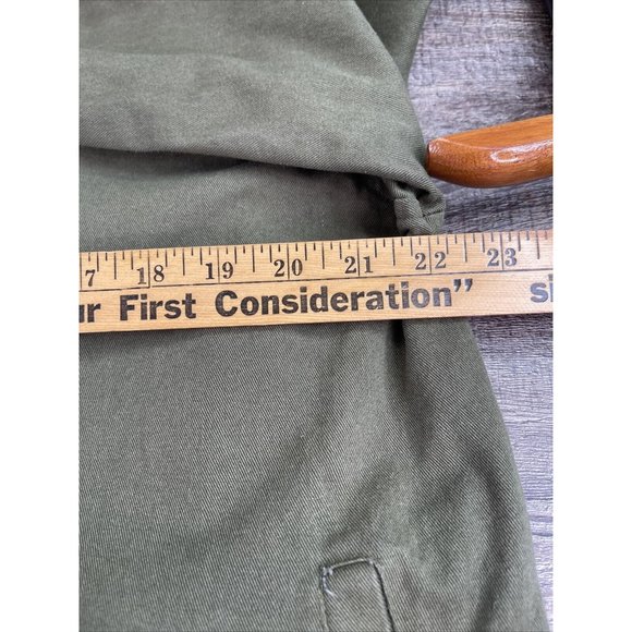 Molokai Surf Co Zip Jacket Olive Green Size 2XL 100% Cotton - Picture 6 of 8